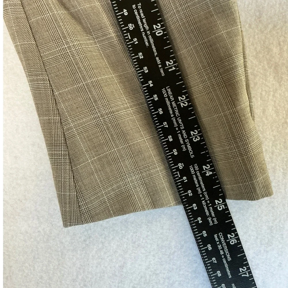 Astor &‎ Black Blazer Mens 42R Tan Grey Glen Plaid Bespoke Two Button Sport Coat